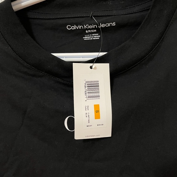 Calvin Klein Black Long Sleeve - Picture 2 of 3